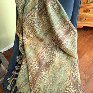 Beautiful Reversible Tapestry Throw  Malabar Grove Ltd.